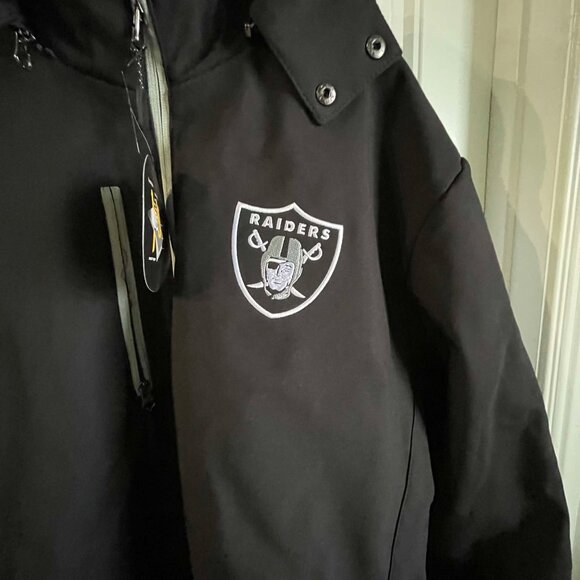 NWT NFL RAIDERS JACKET XXL - Picture 4 of 10